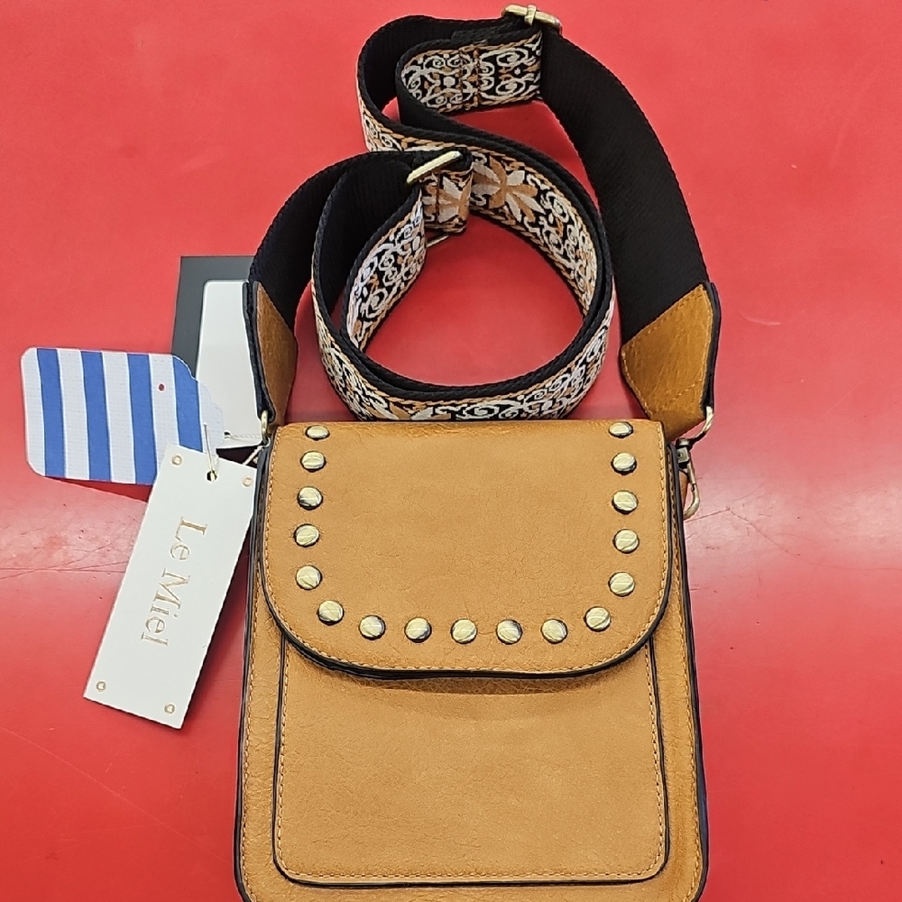 Le Miel Crossbody Handbag, NWT